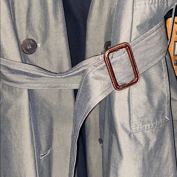 Kenneth Barnard Double layer trench, Khaki green - Picture 3 of 7